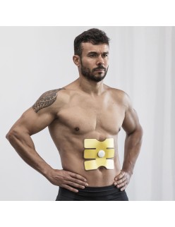 Adesivo Eletroestimulador Abdominal Elektrainer InnovaGoods
