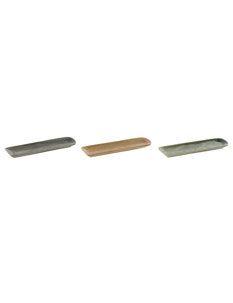 Holder Home ESPRIT Stoneware 5,8 x 1,5 x 21,8 cm (3 Units)