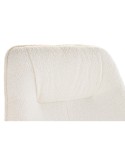 Butaca DKD Home Decor Natural Madera Poliéster Crema (65 x 75 x 96 cm)