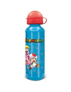 Garrafa Super Mario 530 ml Alumínio