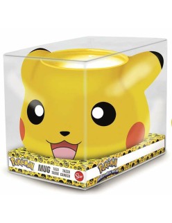 Tazza di Ceramica Pokémon Pikachu 440 ml 3D Ceramica