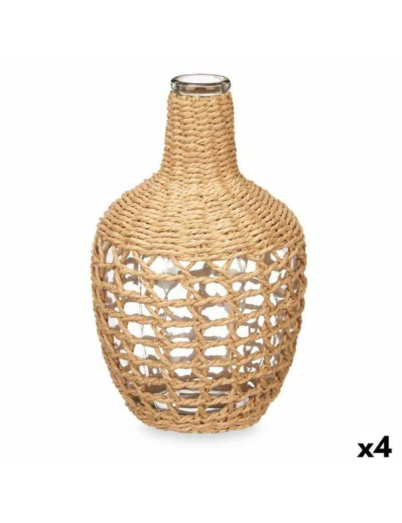 Caraffa Decorativa Marrone Cristallo 17 x 31 x 17 cm (4 Unità)