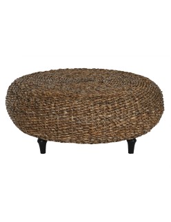Table Basse Home ESPRIT Naturel 119 X 119 X 46 cm