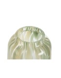 Vase Home ESPRIT Vert Crème Verre Moderne 12,5 x 12,5 x 30 cm