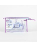 Neceser Con Accesorios Stitch Lila 23 x 15 x 8 cm