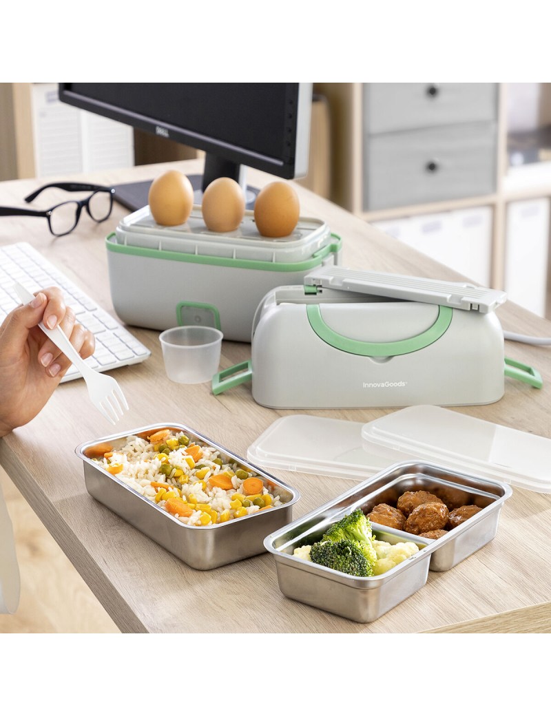 Elektrische 3-in-1-Dampf-Lunchbox mit Rezepten Beneam InnovaGoods