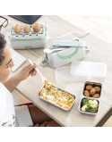 Elektrische 3-in-1-Dampf-Lunchbox mit Rezepten Beneam InnovaGoods