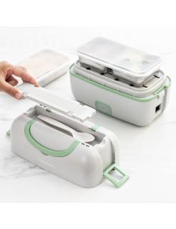 Elektrische 3-in-1-Dampf-Lunchbox mit Rezepten Beneam InnovaGoods