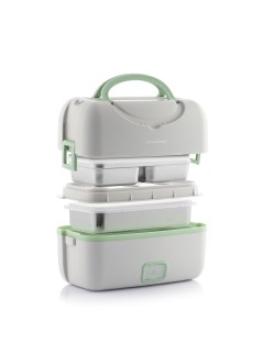 Elektrische 3-in-1-Dampf-Lunchbox mit Rezepten Beneam InnovaGoods