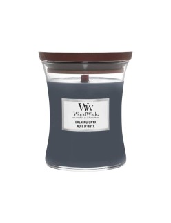 Bougie Parfumée Woodwick Evening Onyx 275 g