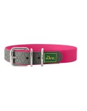Dog collar Hunter Convenience Pink Size M/L (42-50 cm)