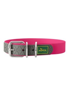 Dog collar Hunter Convenience Pink Size M/L (42-50 cm)