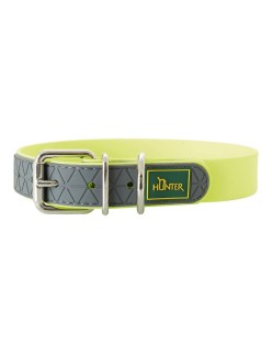 Dog collar Hunter Convenience Yellow (38-46 cm)