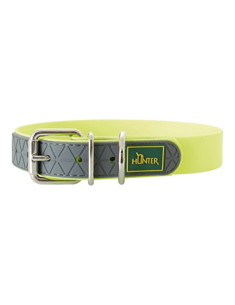 Dog collar Hunter Convenience Yellow (38-46 cm)
