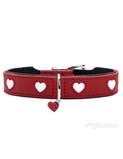 Coleira para Cães Hunter Love M/L 47-54 cm Vermelho