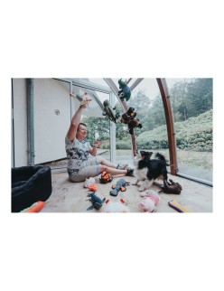 Brinquedo para cães Hunter Togh Toys Castanho 25 cm Macaco