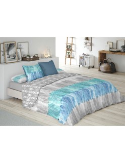 Copripiumino Pierre Cardin TOPACIO Azzurro 144 Fili 150 x 230 cm