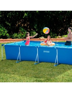 Piscina Desmontable Intex Metal Frame 7127 L Rectangular 450 X 220 X 84 CM