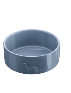 Comedero para Perro Hunter OSBY GLAZED Azul Cerámica 1,9 L