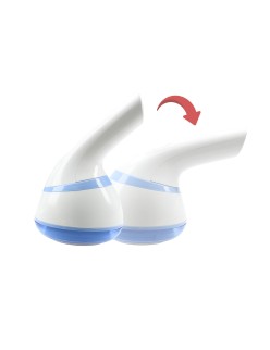 Rasoir Anti-Peluche Électrique Rechargeable TM Electron Blanc Compact