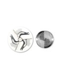 Rasoir Anti-Peluche Électrique Rechargeable TM Electron Blanc Compact