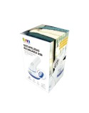 Rasoir Anti-Peluche Électrique Rechargeable TM Electron Blanc Compact