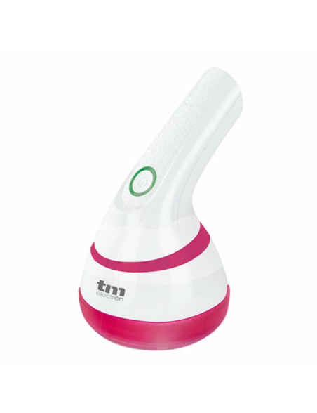 Rasoir Anti-Peluche Électrique Rechargeable TM Electron Blanc Compact