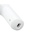 Rasoir Anti-Peluche Électrique Rechargeable TM Electron Blanc Compact