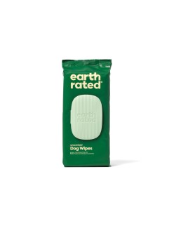 Salviettine Inumidite per Animali Domestici Earth Rated Senza profumo (60 Pezzi)