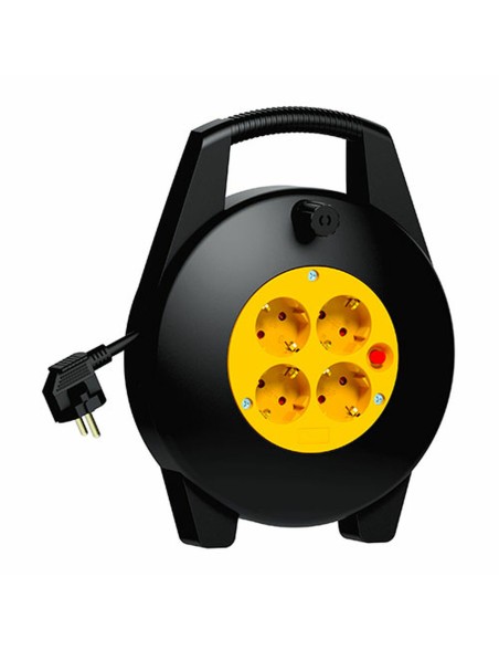 Avvolgicavo TM Electron 3 x 1,5 mm 10 m 4 Prese