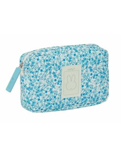 Nécessaire de Voyage Miffy Garden Turquoise 20 x 13 x 5,5 cm
