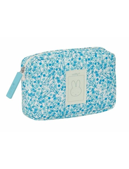Neceser de Viaje Miffy Garden Turquesa 20 x 13 x 5,5 cm