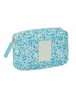 Neceser de Viaje Miffy Garden Turquesa 20 x 13 x 5,5 cm