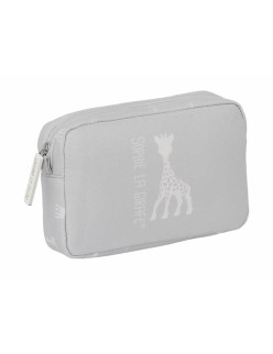Neceser de Viaje Sophie la Girafe Gris claro 20 x 13 x 5,5 cm