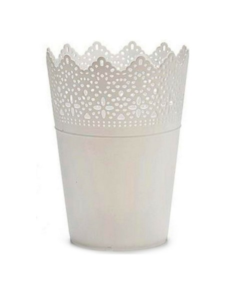 Pot 8430852224194 Blanc Plastique 15 x 18 x 15 cm