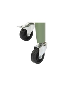 Portable Fridge DKD Home Decor 74 x 43 x 80 cm Steel Green polypropylene 56 L