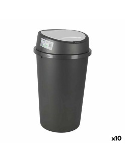 Abfalleimer Tontarelli Push Grau Weiß 25 L (10 Stück)