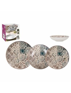 Tableware Inde Creta Porcelain (2 Units)