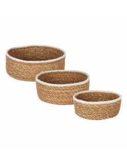 Set de basket Privilege   3 Pièces osier 17 cm (3 Pièces) (4 Unités)