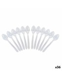Set de cuillères réutilisables Algon Transparent 36 Unités
