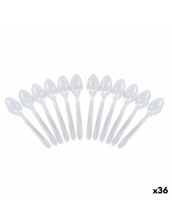 Set de cuillères réutilisables Algon Transparent 36 Unités