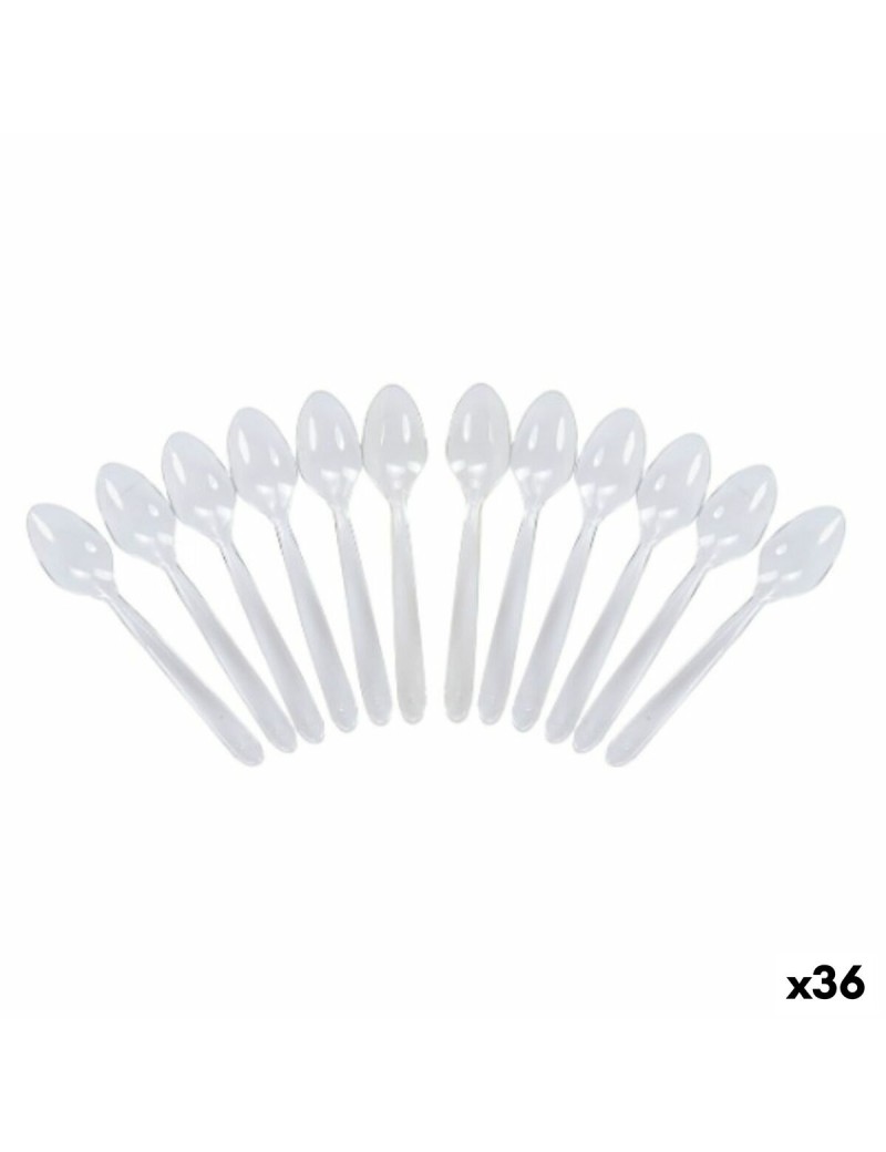 Set de cuillères réutilisables Algon Transparent 36 Unités