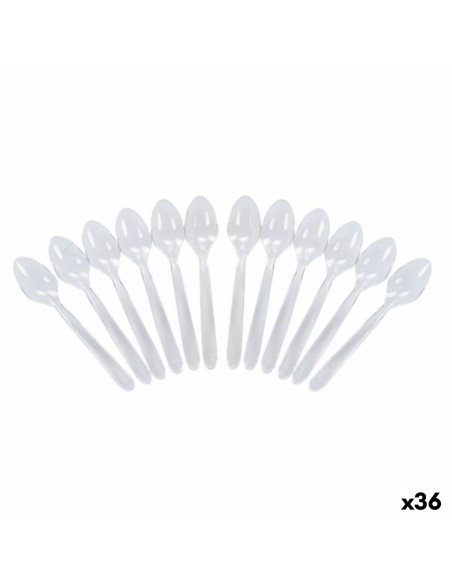 Set de cuillères réutilisables Algon Transparent 36 Unités