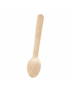 Couverts jetables Bois 36 Unités 16 x 3,3 x 1,7 cm