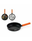 Frigideira Quttin Gastro Preto Laranja 37,5 x 23 x 5 cm (6 Unidades)