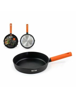 Frigideira Quttin Gastro Preto Laranja 42 x 27,5 x 5,4 cm (6 Unidades)