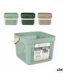 Multi-purpose basket Confortime Plastic 5 L 20 x 20 x 15,5 cm (24 Units)
