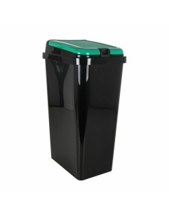 Poubelle recyclage Tontarelli Vert 45 L (6 Unités)