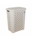 Panier à linge Tontarelli Arianna Avec couvercle Beige 37,5 x 27,5 x 47 cm (6 Unités)