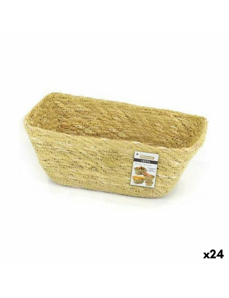 Panier Multi-usages Privilege Herbier marin Rectangulaire 18 x 11 x 8 cm (24 Unités)